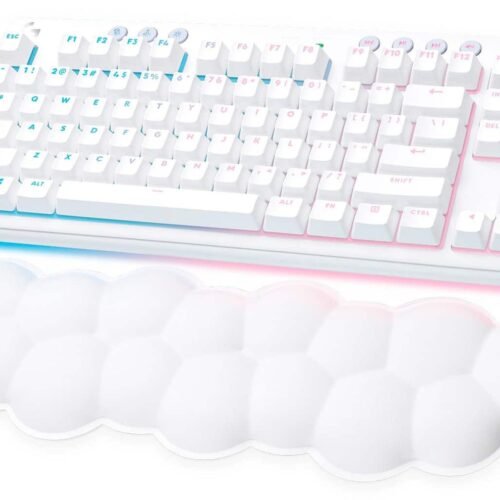 Logitech G715 Aurora Collection TKL Wireless Gaming Keyboard – White Mist