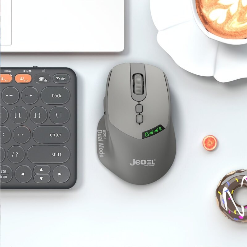 Portable Silent Dual-Mode Wireless Mouse