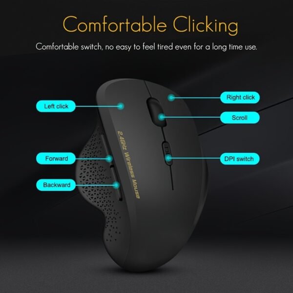 Ergonomic Wireless Mouse
