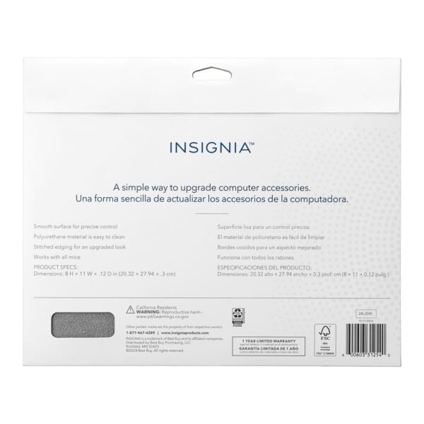 Insignia Premium Mouse Pad – Black