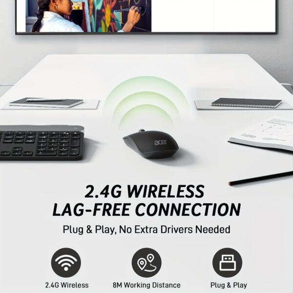 Slim 2.4GHz USB Wireless Mouse