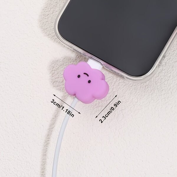 Cloud Design Data Cable Protector – Random Colour