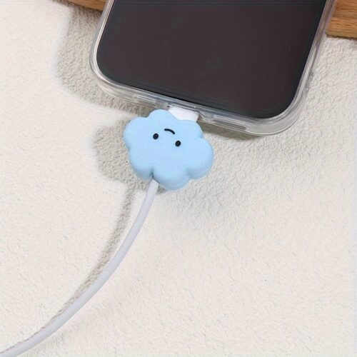 Cloud Design Data Cable Protector – Random Colour