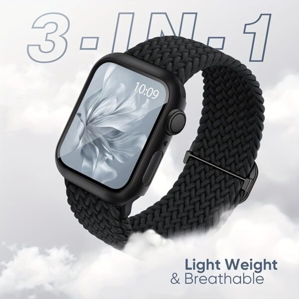 Braided Stretchy Band for Apple Watch