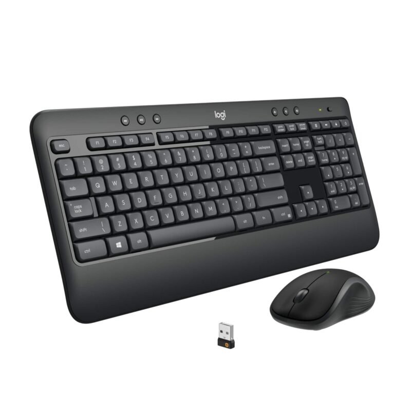 Logitech MK540 Advanced Wireless Keyboard and Mouse Combo – Black