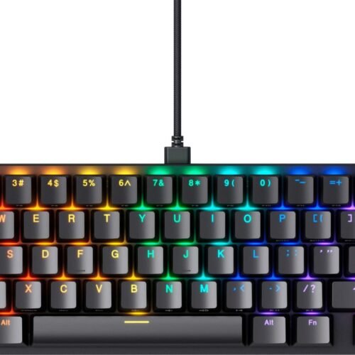 Glorious GMMK 2 65% Compact Mechanical Gaming Keyboard – Black