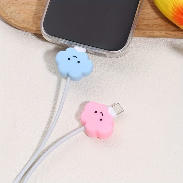 Cloud Design Data Cable Protector – Random Colour