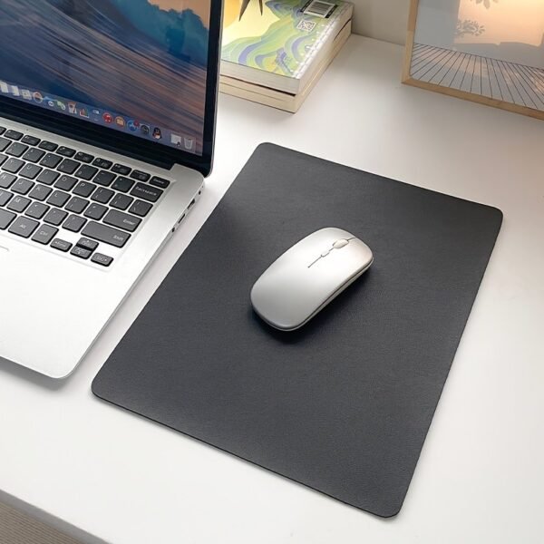 Faux Leather Mouse Pad