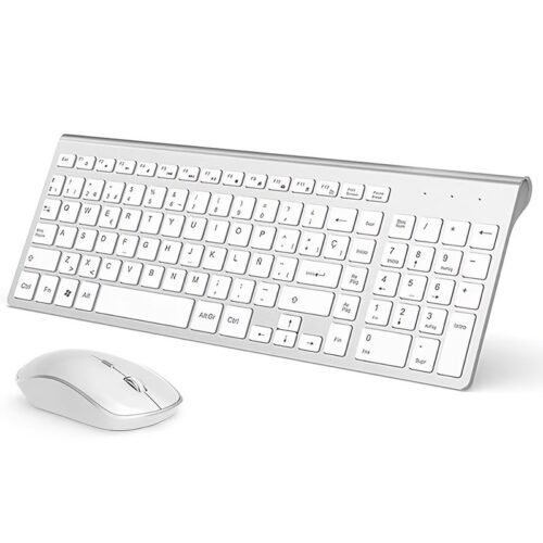 Full-Size Wireless Keyboard and Mouse Set