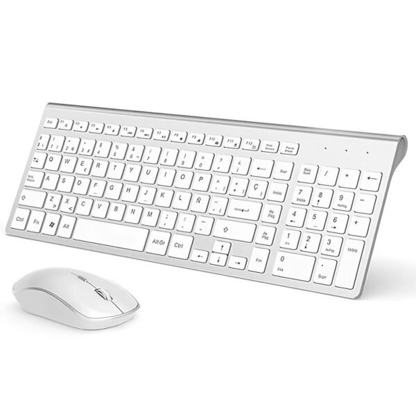 Full-Size Wireless Keyboard and Mouse Set