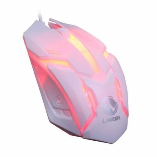 White USB Wired LED Gaming Mouse