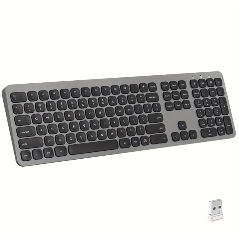 b1ceb5bd-e0de-4822-9b05-297dd3677ae4.jpg Full-Size 2.4GHz Wireless Keyboard with Number Pad