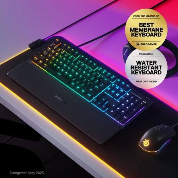 b1ed64ae-9ef3-4699-a0ab-d783953b3a05.jpg SteelSeries Apex 3 Full-Size Wired Gaming Keyboard – Black