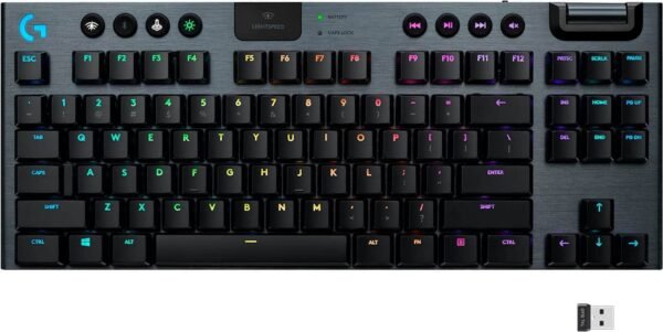 b5efd26c-f360-4501-9ddd-133cf753b425.jpg Logitech G915 LIGHTSPEED TKL Wireless Mechanical Gaming Keyboard – Black