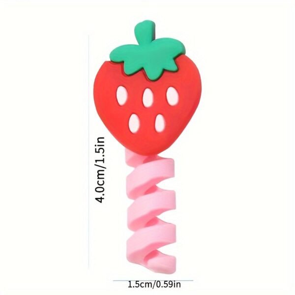 Cartoon Data Cable Protectors – Random Colour